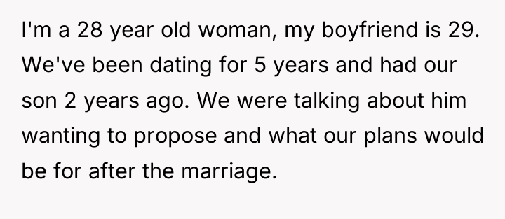 I'm a 28 year old woman, my boyfriend is 29....