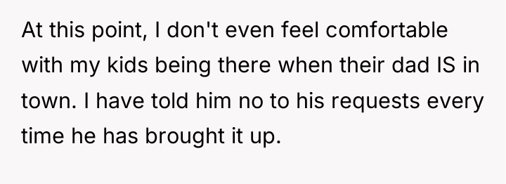 At this point, I don't even feel comfortable with my...