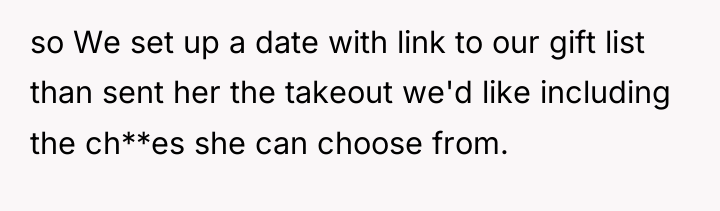 so We set up a date with link to our...
