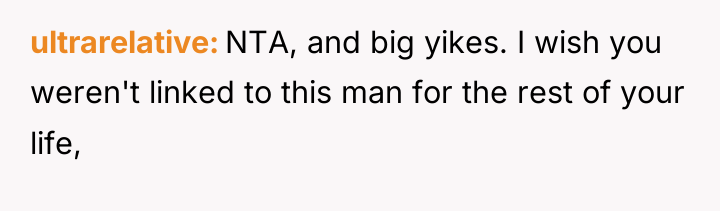 ultrarelative NTA, and big yikes. I wish you weren't linked...