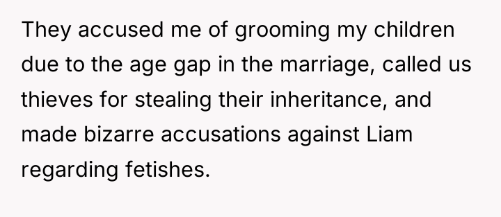 They accused me of grooming my children due to the...