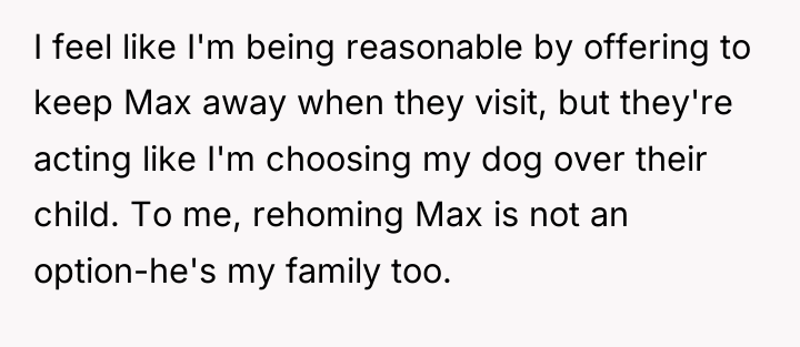 I feel like I'm being reasonable by offering to keep...