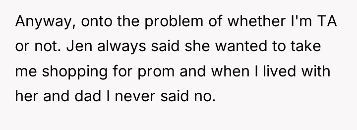 Anyway, onto the problem of whether I'm TA or not....