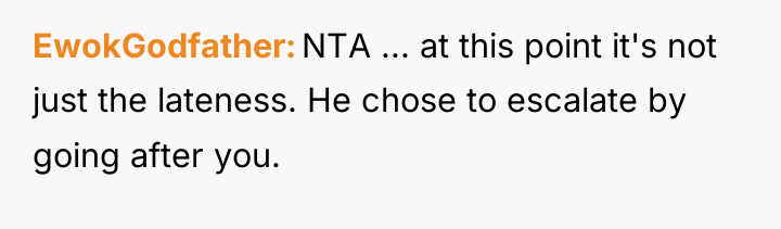 EwokGodfather NTA ... at this point it's not just the...