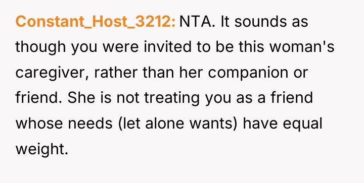 Constant_Host_3212 NTA. It sounds as though you were invited to...
