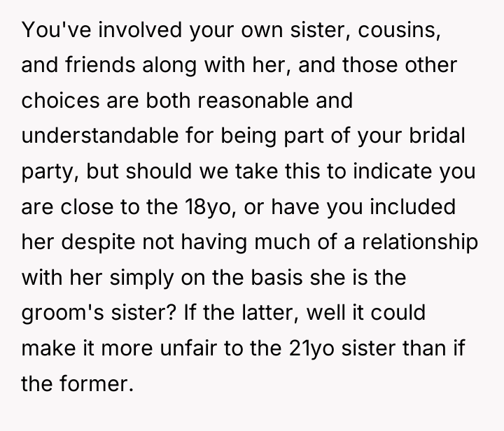 You've involved your own sister, cousins, and friends along with...