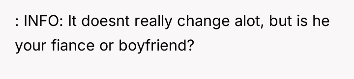 : INFO: It doesnt really change alot, but is he...