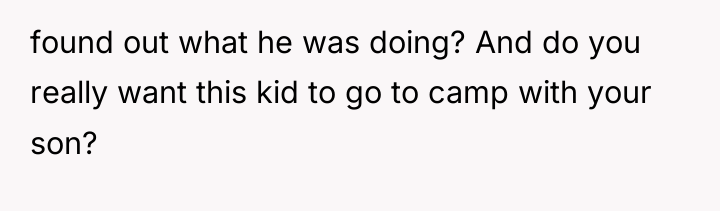 found out what he was doing? And do you really...