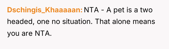 Dschingis_Khaaaaan NTA - A pet is a two headed, one...
