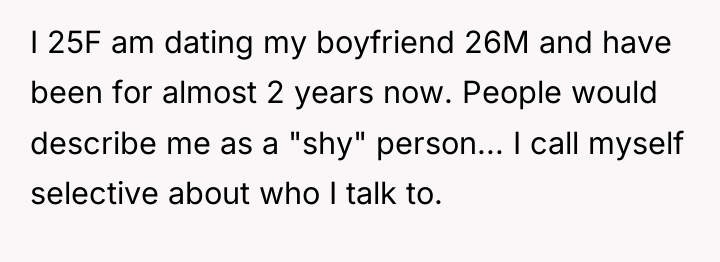 I 25F am dating my boyfriend 26M and have been...