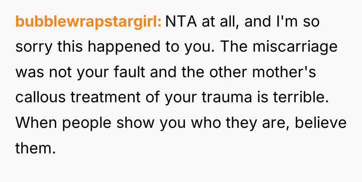 bubblewrapstargirl NTA at all, and I'm so sorry this happened...