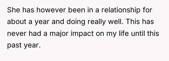 She has however been in a relationship for about a...