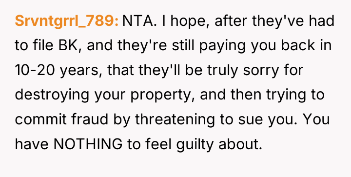 Srvntgrrl_789 NTA. I hope, after they've had to file BK,...