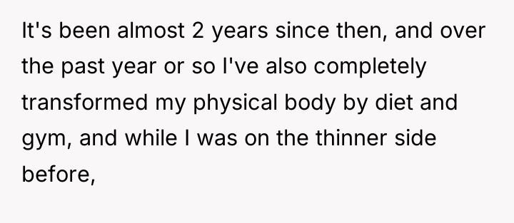 It's been almost 2 years since then, and over the...