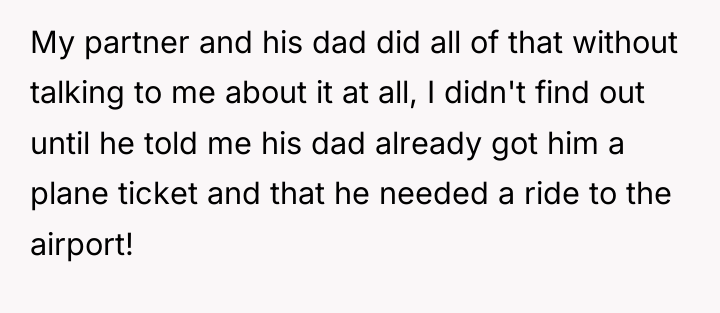 My partner and his dad did all of that without...