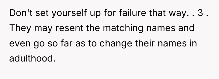 Don't set yourself up for failure that way. . 3...