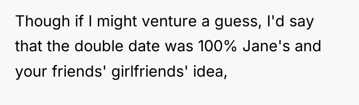 Though if I might venture a guess, I'd say that...