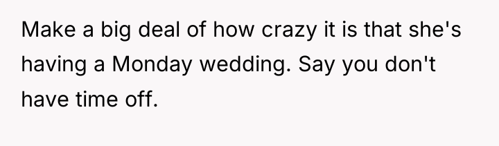 Make a big deal of how crazy it is that...