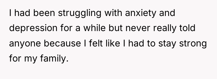 I had been struggling with anxiety and depression for a...