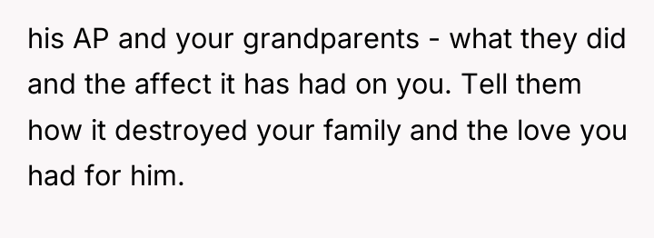 his AP and your grandparents - what they did and...