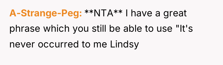 A-Strange-Peg **NTA** I have a great phrase which you still...