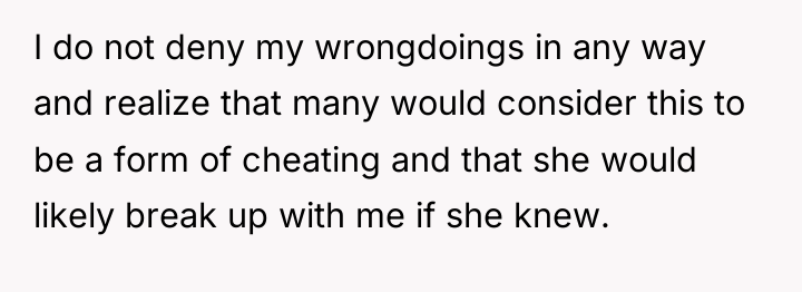 I do not deny my wrongdoings in any way and...
