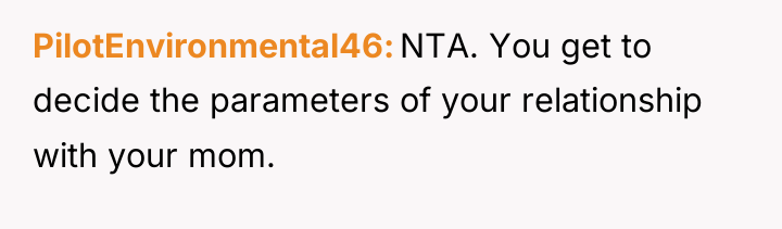 PilotEnvironmental46 NTA. You get to decide the parameters of your...
