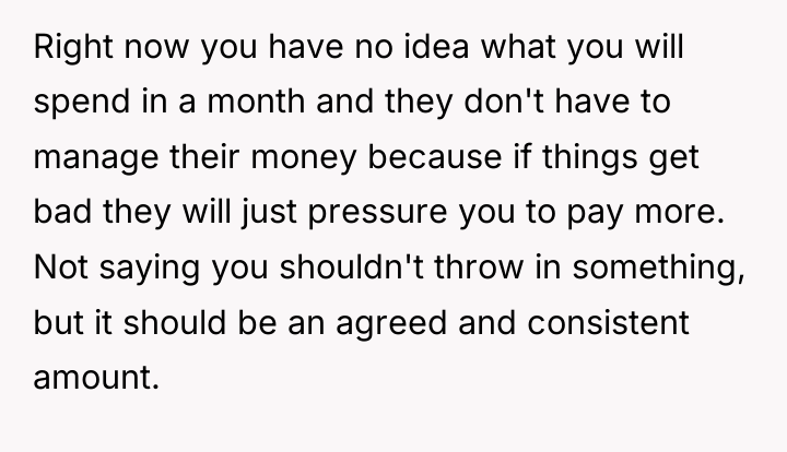 Right now you have no idea what you will spend...