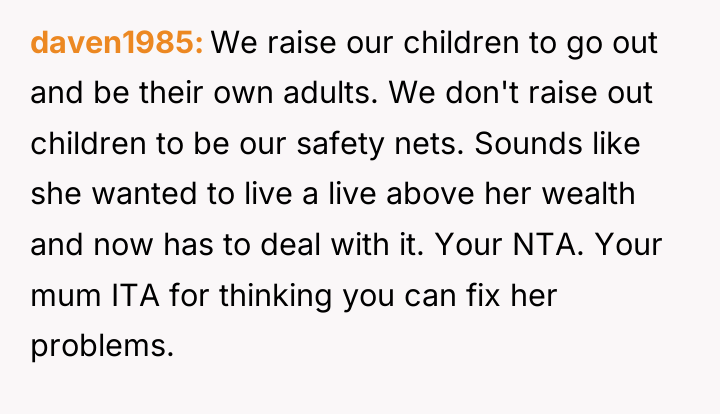 daven1985 We raise our children to go out and be...