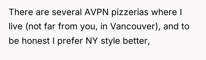 There are several AVPN pizzerias where I live (not far...