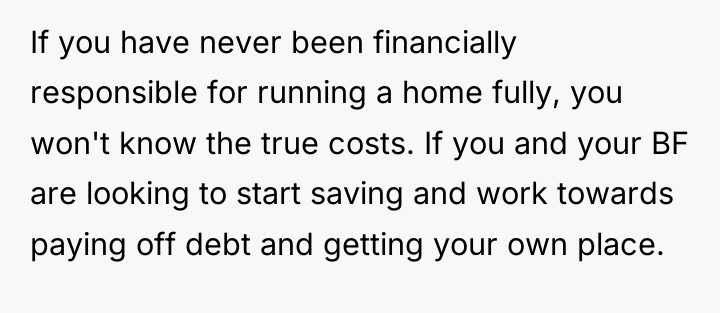 If you have never been financially responsible for running a...