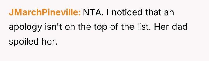 JMarchPineville NTA. I noticed that an apology isn't on the...