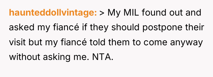 haunteddollvintage > My MIL found out and asked my fiancé...