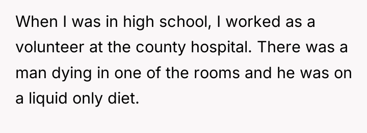 When I was in high school, I worked as a...