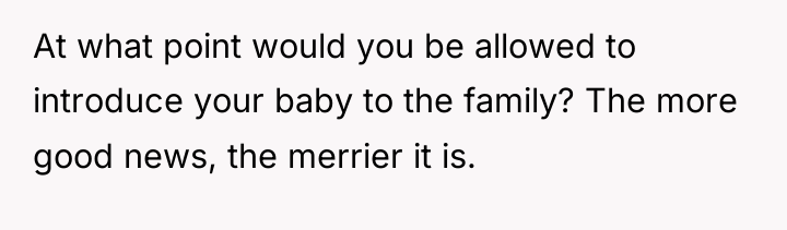 At what point would you be allowed to introduce your...