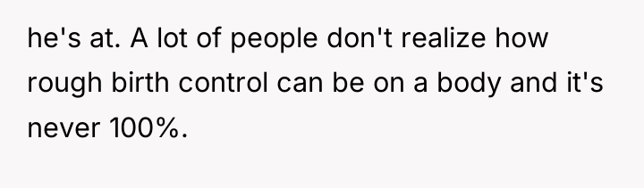 he's at. A lot of people don't realize how rough...
