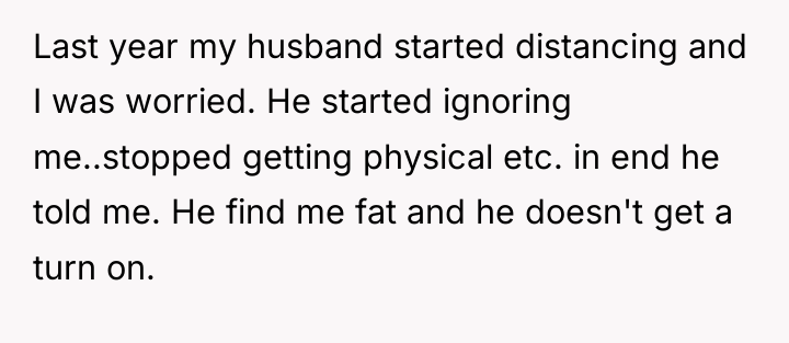Last year my husband started distancing and I was worried....