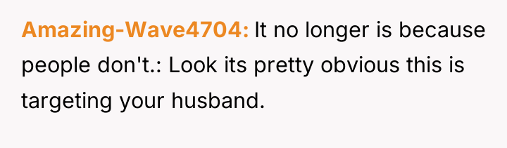 Amazing-Wave4704 It no longer is because people don't.: Look its...