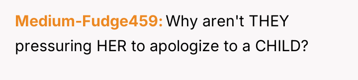 Medium-Fudge459 Why aren't THEY pressuring HER to apologize to a...