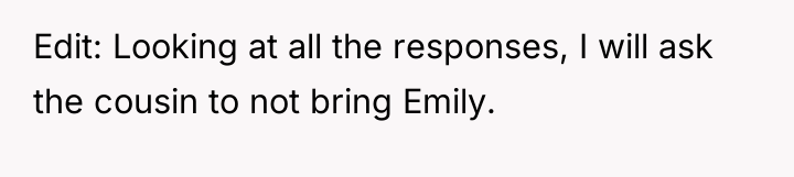 Edit: Looking at all the responses, I will ask the...
