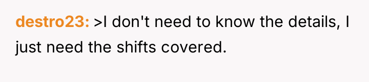 destro23 >I don't need to know the details, I just...