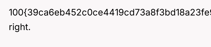 100{39ca6eb452c0ce4419cd73a8f3bd18a23fe95ab4febb092bc2ab1b542eeea82f} right.