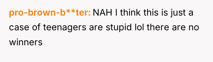 pro-brown-b**ter NAH I think this is just a case of...