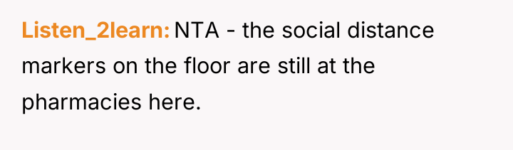 Listen_2learn NTA - the social distance markers on the floor...