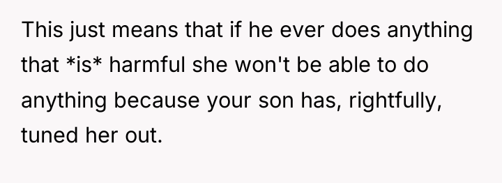 This just means that if he ever does anything that...