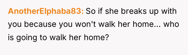 AnotherElphaba83 So if she breaks up with you because you...