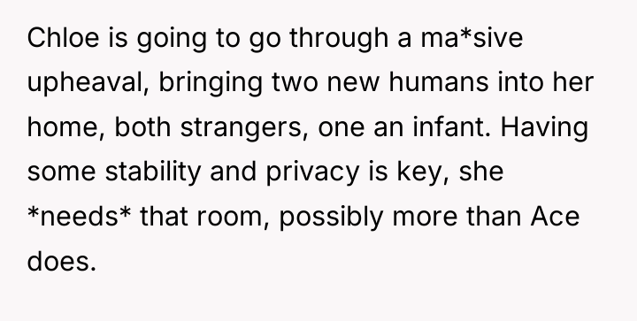 Chloe is going to go through a ma*sive upheaval, bringing...