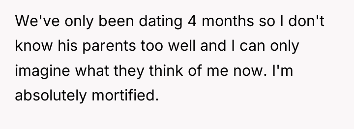 We've only been dating 4 months so I don't know...