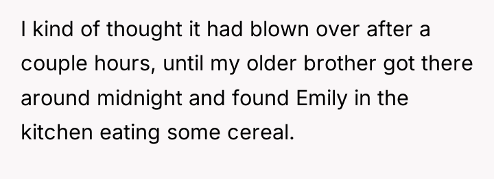 I kind of thought it had blown over after a...