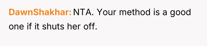 DawnShakhar NTA. Your method is a good one if it...